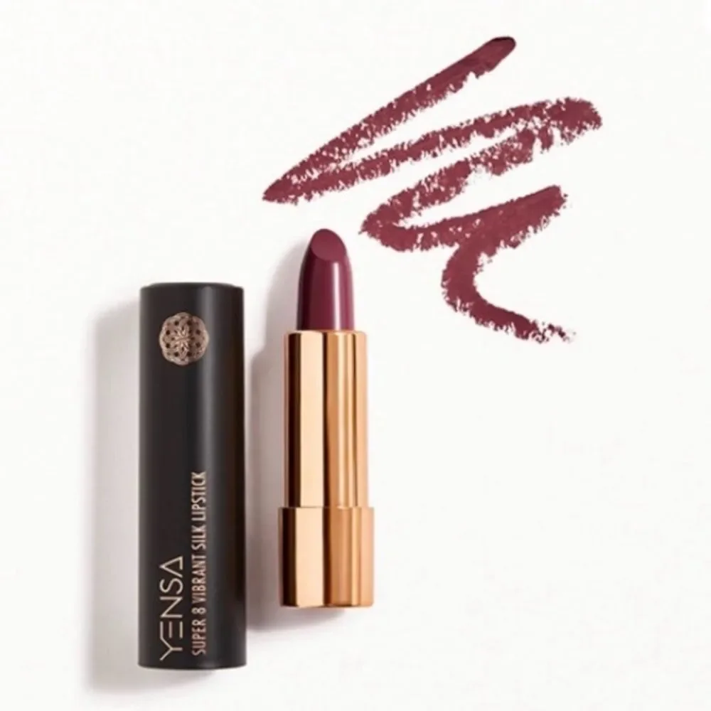 NEW! Yensa Super 8 Vibrant Silk Lipstick in Noble